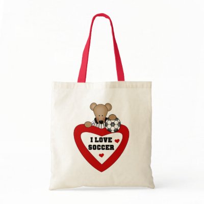 Bear Soccer Referee Tshirts and Gifts Bags by toddlersplace