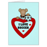 Bear Soccer Referee Tshirts and Gifts Cards