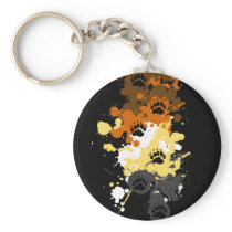 bear tracks key chain