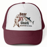 Bear vs. Shark. Who will win? you decide. Hat