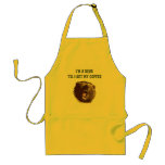 Bear Wants Coffee Aprons