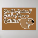 Bear Warning posters