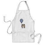 Bear With Blue Balloon aprons