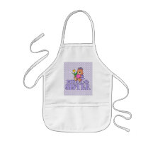 Bear with Heart Middle Sister Aprons