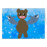 Bear With Sharks For Arms Card