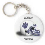 Bearcat Football Keychain
