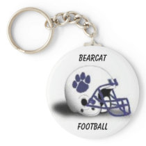 Bearcat Football Keychain