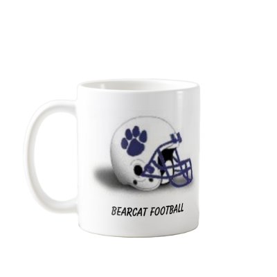 Bearcat Football Mug by KearneyBands