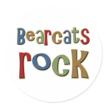 Bearcats Rock Sticker