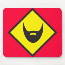 BEARD crossing Mouse Pads