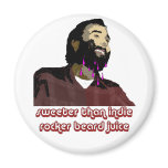 Beard Juice 3 Fridge Magnets