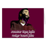 Beard Juice 8 Greeting Card