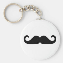 Beard - Moustache Key Chain