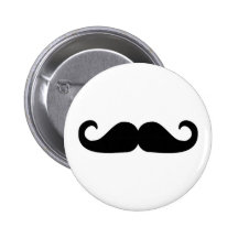 Beard - Moustache Pin