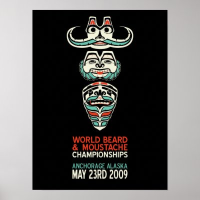 Beard Totem by beardposters