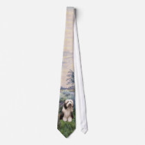 Bearded Collie - By the Seine Neck Tie