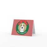 Bearded Collie Christmas cards