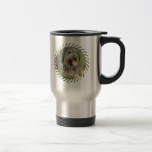 Bearded Collie Dog Stainless Travel Mug