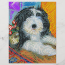Bearded Collie Personalized Flyer