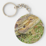 Bearded Dragon Head Keychains