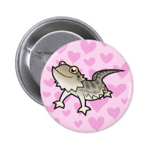 Bearded Dragon / Rankin Dragon Love Button