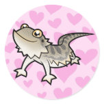 Bearded Dragon / Rankin Dragon Love stickers