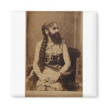 Bearded Lady magnets