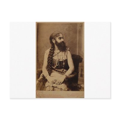 Bearded Lady by spyderfyngers