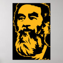 Bearded Saddam Hussein Portrait