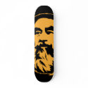 Bearded Saddam Hussein Portrait skateboards