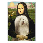 Beardie 16 - Mona Lisa Card