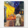 Beardie 16 - Terrace Cafe Mouse Pad