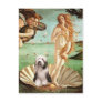 Beardie 1 - Birth of Venus Postcard