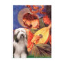 Beardie 1 - Mandolin Angel Post Cards