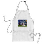 Beardie 2 - Starry Night Apron