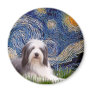 Beardie 2 - Starry Night Refrigerator Magnet
