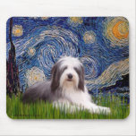 Beardie 2 - Starry Night Mouse Pad