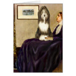 Beardie 9 - Whistlers ther Greeting Cards