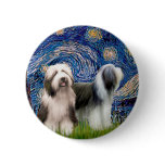 Beardie Pair 1 - Starry Night Pins