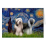 Beardie Pair 1 - Starry Night - Customised