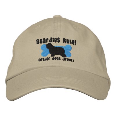 Beardies Rule Embroidered Hat by MenagerieMayhem