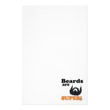 beards are super personalised stationery