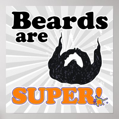 beards are super posters by super_shop