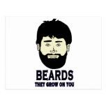 BEARDS - They grow on you Postcards