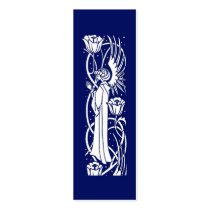 Beardsley Angel Floral Book Mark