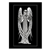 Beardsley Angel Mourning Card ATC