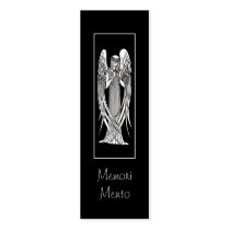 Beardsley Angel Mourning Card