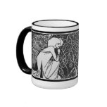 Beardsley Angels Art Nouveau Mug
