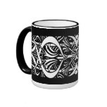 Beardsley Border Abstract Mug