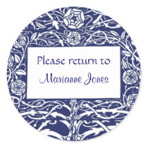 Beardsley Border Elegant Bookplate